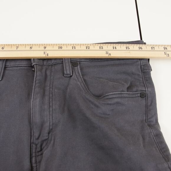 Banana Republic 5 Pocket Slim Fit Gray Stretch Pants Mens Sz 32 x 34 - Picture 5 of 11